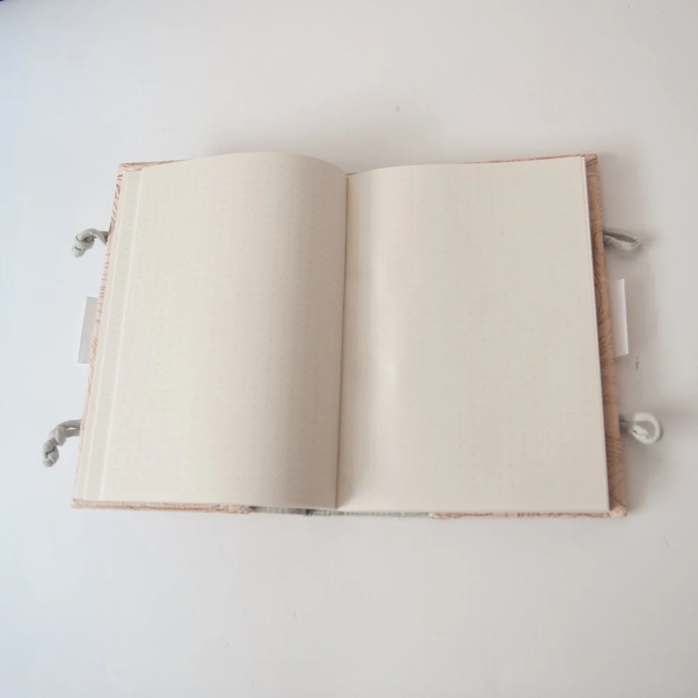 Print Fresh Softcover Fabric Bullet Journal with Loop Closures